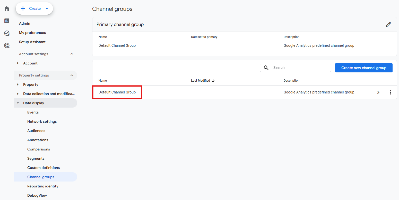 GA4 Data collection settings showing the Google signals data collection toggle